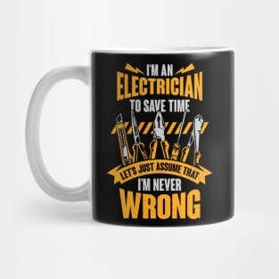 I'm An Electrician Gift Mug